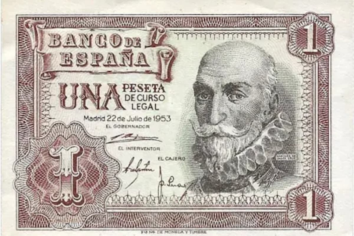 El Billete de Una Peseta de 1953: Un Tesoro de la Numismática